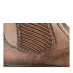 Bottines Chelsea MARRON Homme Motif Uni A Enfiler