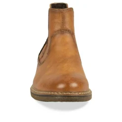 Bottines Chelsea MARRON Homme Elastique