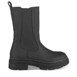 Bottines Chelsea NOIR Femme Motif Uni Fermeture éclair