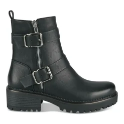 Bottines Chelsea NOIR Femme Motif Uni Fermeture éclair