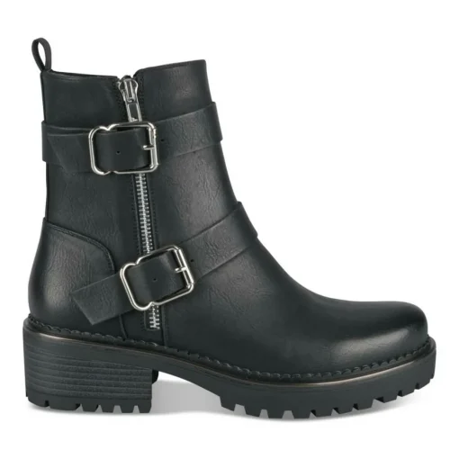 Bottines Chelsea NOIR Femme Motif Uni Fermeture éclair