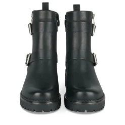 Bottines Chelsea NOIR Femme Motif Uni Fermeture éclair