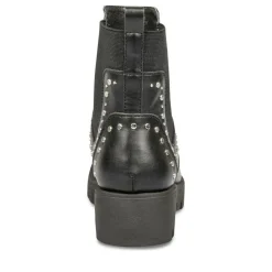 Bottines Chelsea NOIR Femme Motif Clouté A Enfiler