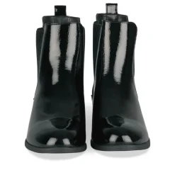 Bottines Chelsea NOIR Femme Motif Uni Elastique