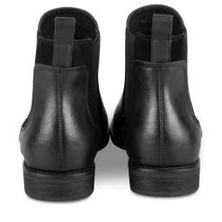 Bottines Chelsea NOIR Femme Motif Uni Elastique