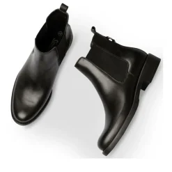 Bottines Chelsea NOIR Femme CUIR A Enfiler