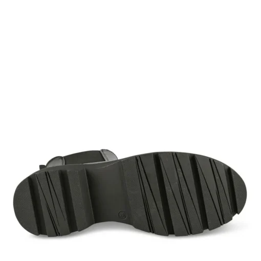 Bottines Chelsea NOIR Femme Motif Uni A Enfiler