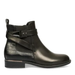 Bottines Chelsea NOIR Fille Motif Uni Fermeture éclair
