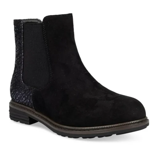 Bottines Chelsea NOIR Fille Fermeture éclair