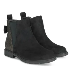 Bottines Chelsea NOIR Fille Motif Iridescent Fermeture éclair