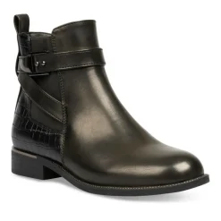 Bottines Chelsea NOIR Fille Motif Uni Fermeture éclair
