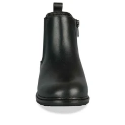 Bottines Chelsea NOIR Fille Motif Uni Fermeture éclair