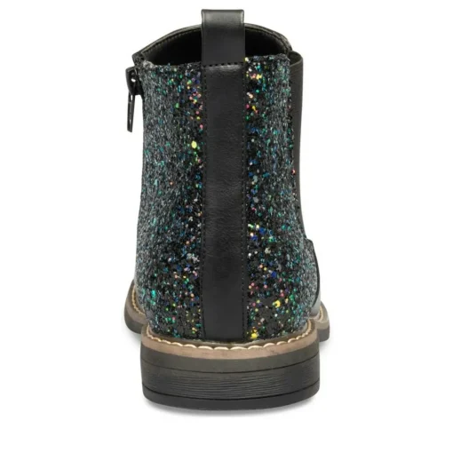 Bottines Chelsea NOIR Fille Motif Uni Fermeture éclair