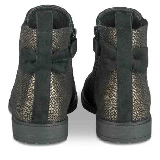 Bottines Chelsea NOIR Fille Motif Iridescent Fermeture éclair