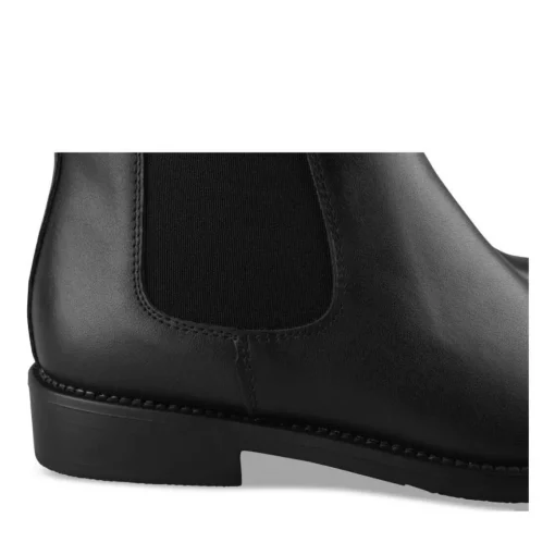 Bottines Chelsea NOIR Fille Motif Uni Fermeture éclair
