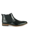 Bottines Chelsea NOIR Homme Motif Uni A Enfiler