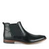 Bottines Chelsea NOIR Homme Motif Uni A Enfiler