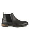 Bottines Chelsea NOIR Homme Motif Uni A Enfiler