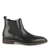 Bottines Chelsea NOIR Homme Motif Uni A Enfiler