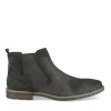 Bottines Chelsea NOIR Homme Motif Uni A Enfiler