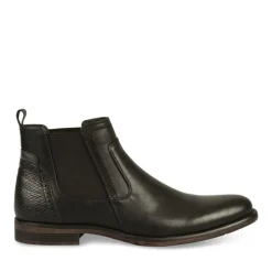 Bottines Chelsea NOIR Homme Elastique