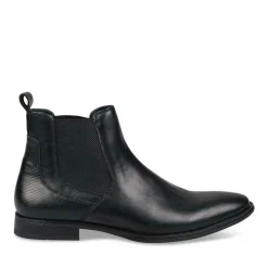 Bottines Chelsea NOIR Homme Elastique