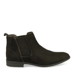 Bottines Chelsea NOIR Homme Elastique