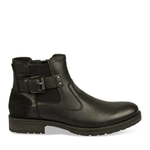 Bottines Chelsea NOIR Homme Fermeture éclair