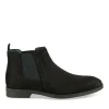 Bottines Chelsea NOIR Homme Motif Uni A Enfiler