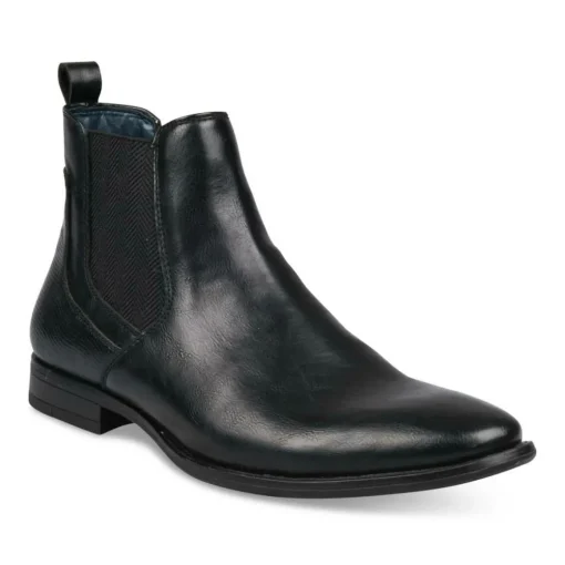 Bottines Chelsea NOIR Homme Elastique