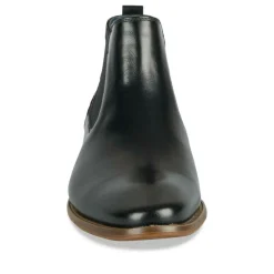Bottines Chelsea NOIR Homme Motif Uni A Enfiler