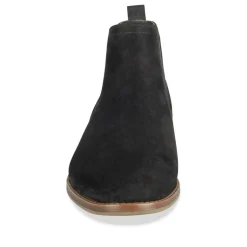 Bottines Chelsea NOIR Homme Motif Uni A Enfiler