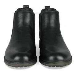 Bottines Chelsea NOIR Homme Motif Uni A Enfiler