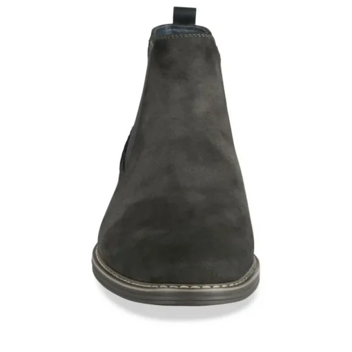 Bottines Chelsea NOIR Homme Motif Uni A Enfiler