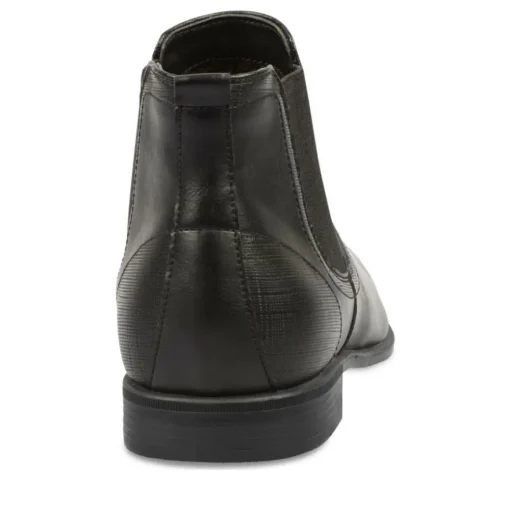 Bottines Chelsea NOIR Homme Elastique