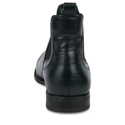 Bottines Chelsea NOIR Homme Elastique