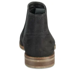 Bottines Chelsea NOIR Homme Motif Uni A Enfiler