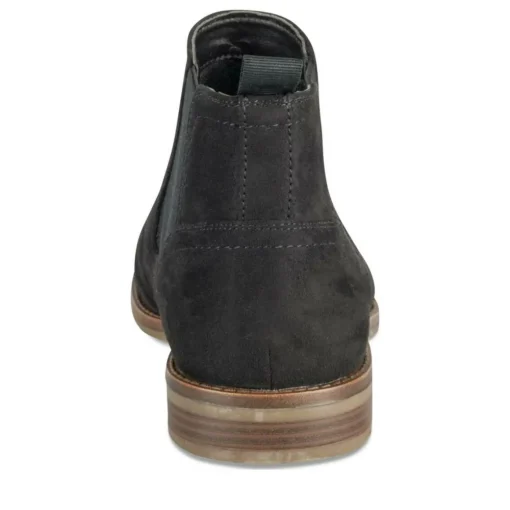 Bottines Chelsea NOIR Homme Motif Uni A Enfiler