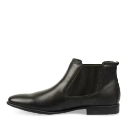Bottines Chelsea NOIR Homme Elastique