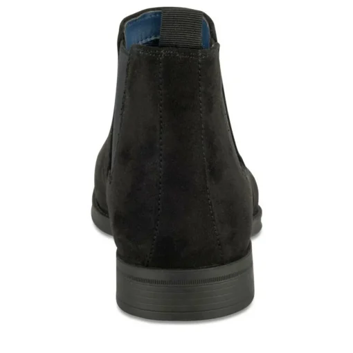 Bottines Chelsea NOIR Homme Motif Uni A Enfiler