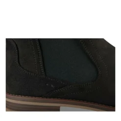 Bottines Chelsea NOIR Homme Motif Uni A Enfiler