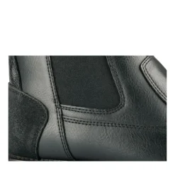 Bottines Chelsea NOIR Homme Motif Uni A Enfiler