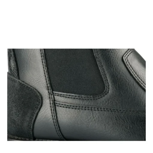 Bottines Chelsea NOIR Homme Motif Uni A Enfiler
