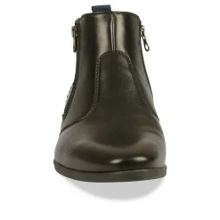 Bottines Chelsea NOIR Homme CUIR Fermeture éclair