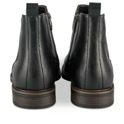 Bottines Chelsea NOIR Homme Motif Uni A Enfiler