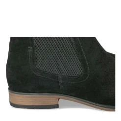 Bottines Chelsea NOIR Homme CUIR Motif Uni A Enfiler