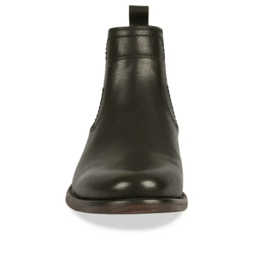 Bottines Chelsea NOIR Homme Elastique