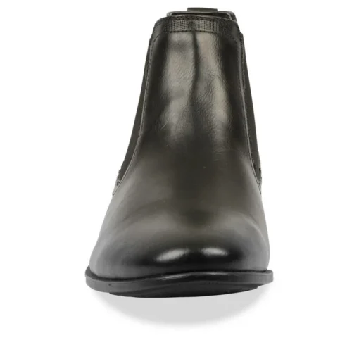 Bottines Chelsea NOIR Homme Elastique
