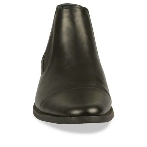 Bottines Chelsea NOIR Homme Elastique