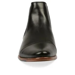 Bottines Chelsea NOIR Homme Motif Uni Elastique